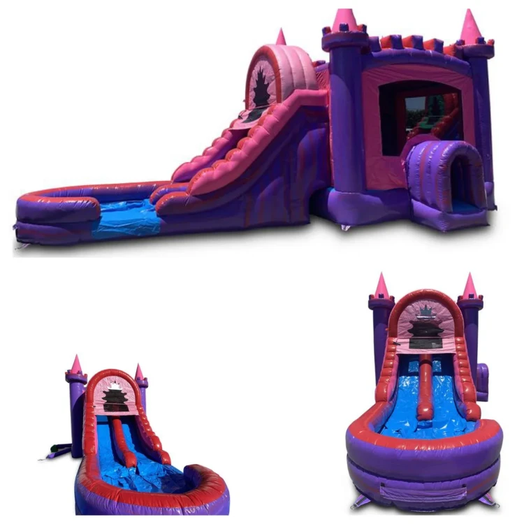 Combos (bounce house plus two dry slides)